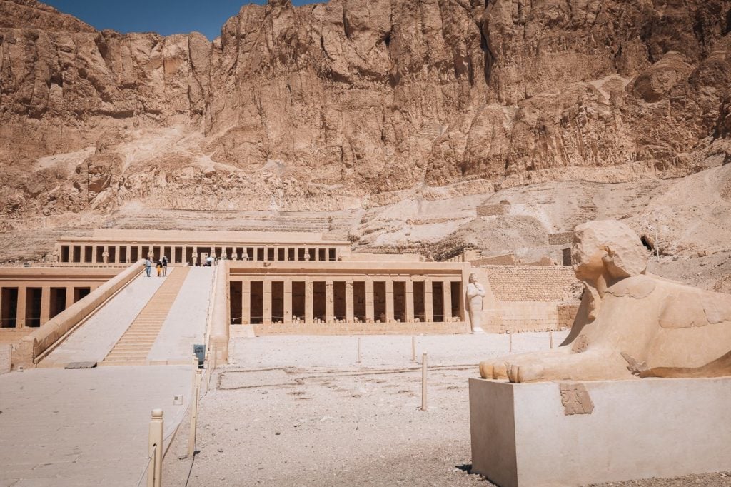 Mortuary Temple of Hatshepsut on the West Bank of Luxor