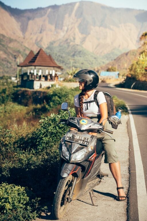 Motorbike on Lombok