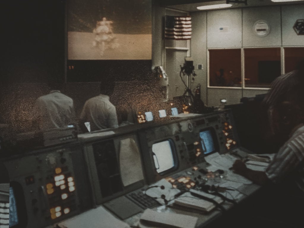 Mission Control Room at NASA
