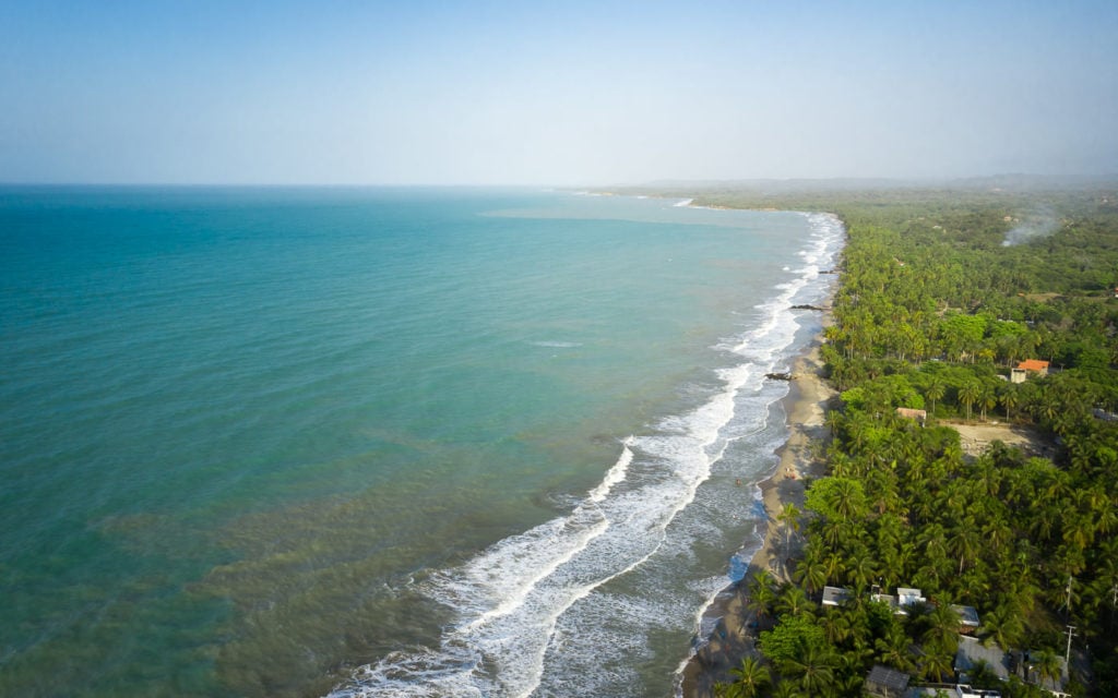 Palomino Beach in Colombia