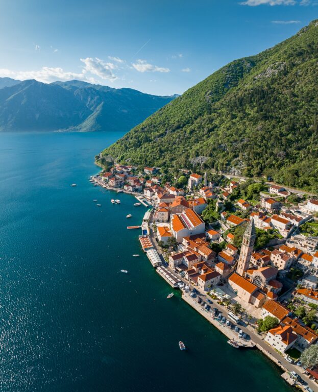Village of Perast in Montenegro