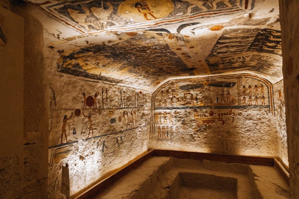 Ramesses IX Burial Chamber, Valley of the Kings