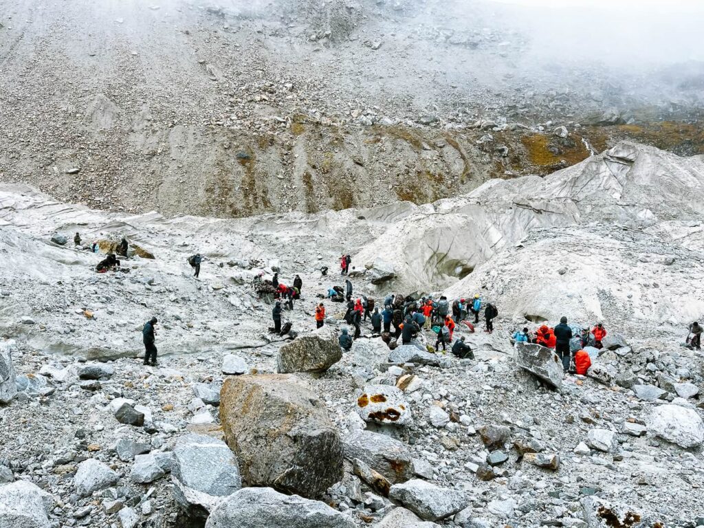 Glacier in the Himalayas, HMI Darjeeling