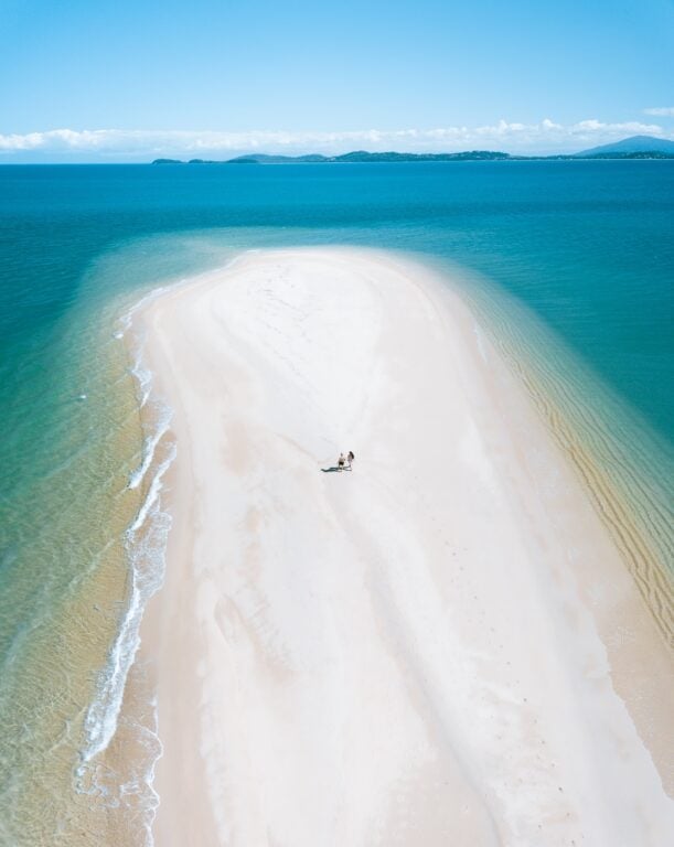 Sandbar on Dunk Island, Australia