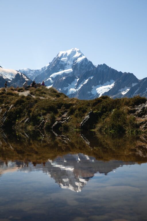 SEALY TARNS REFLECTIVE POOLS MOUNT COOK PHOTOGRAPHY