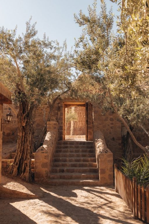 Inside St Catherines Monastery in Sinai Peninsula