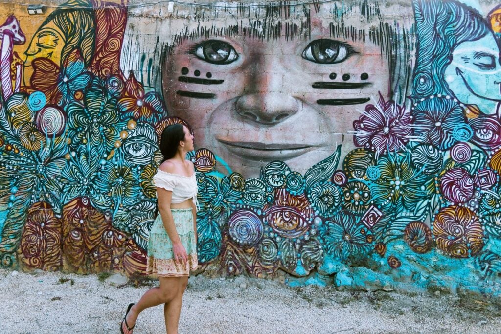 Street art in Tulum