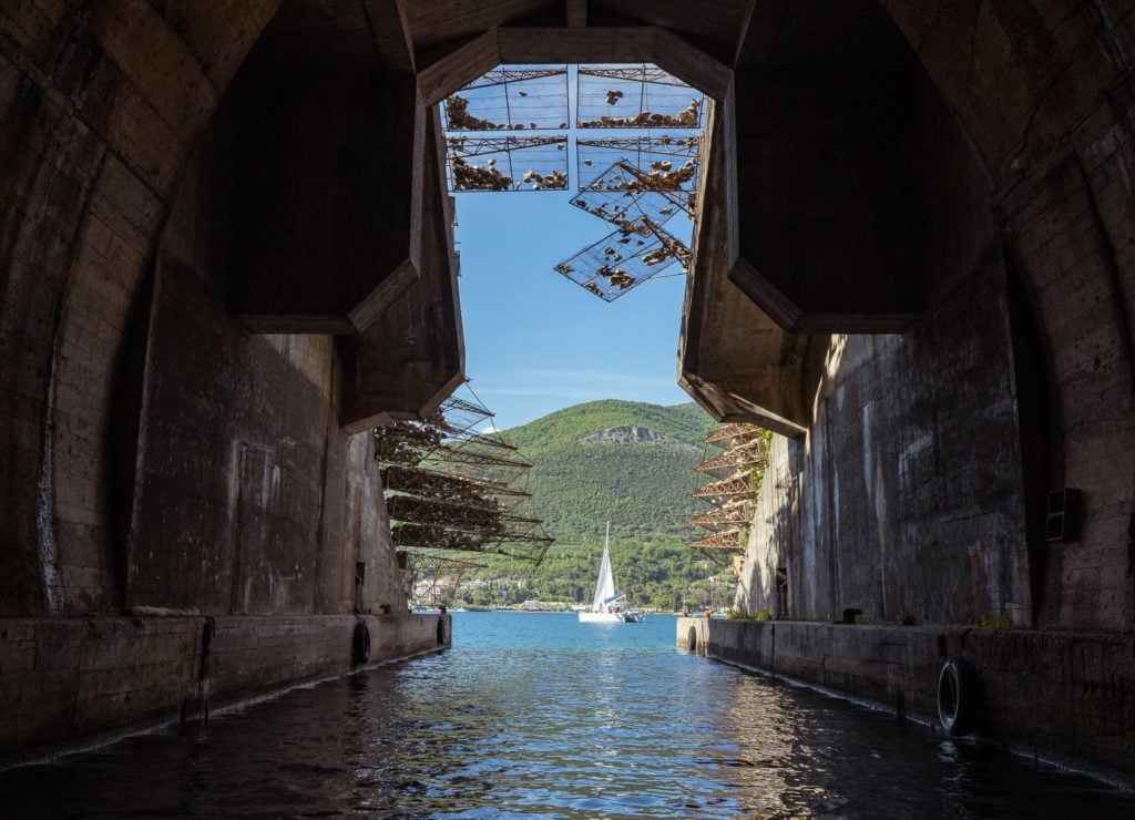 Submarine tunnel in the Balkans