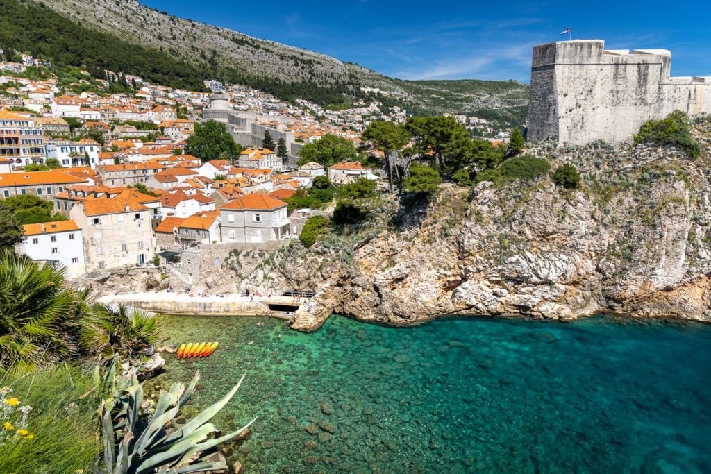 Sulic Beach in Dubrovnik
