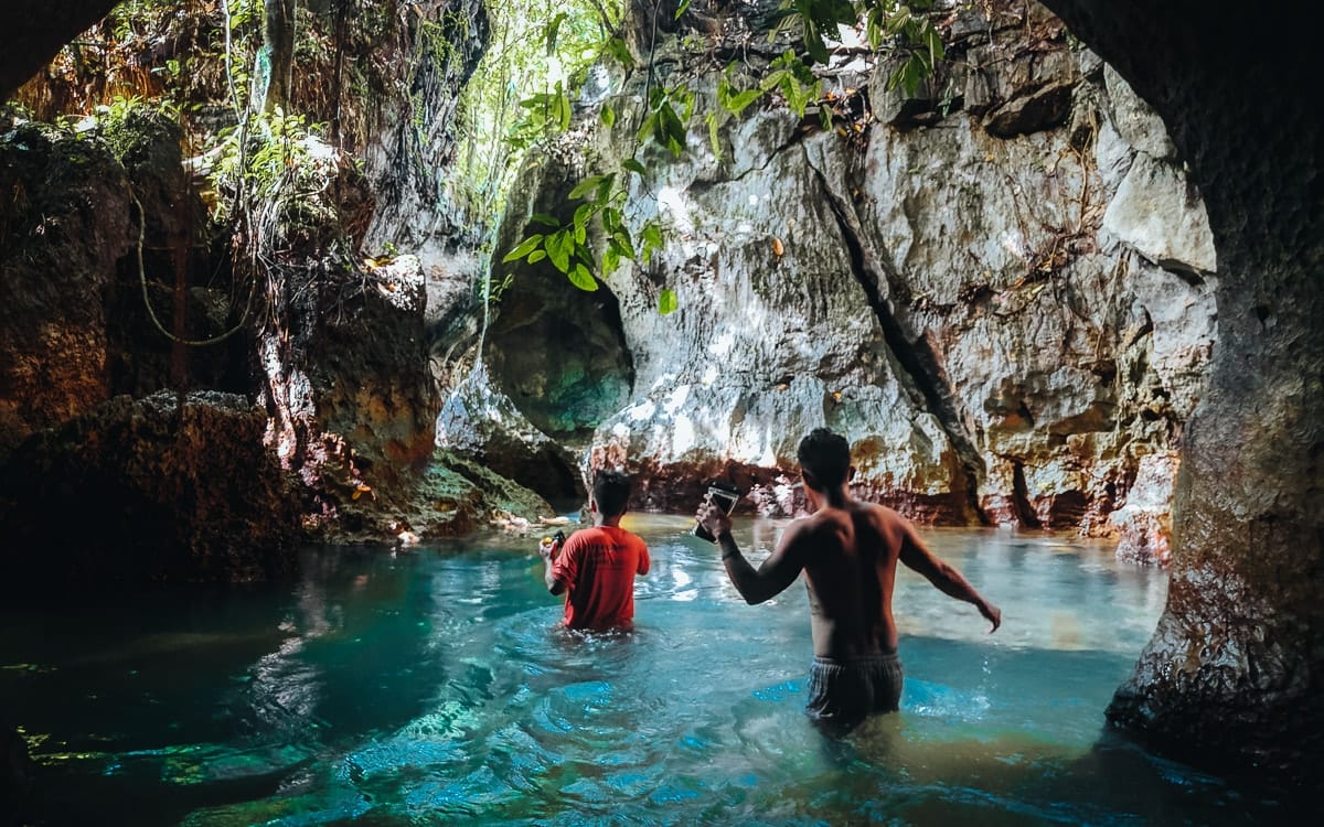 Tayangban Cave Pool Siargao