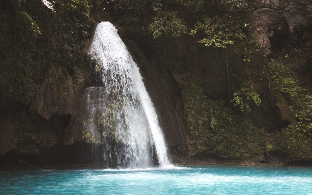 Kawasan falls best Cebu waterfalls in the philippines