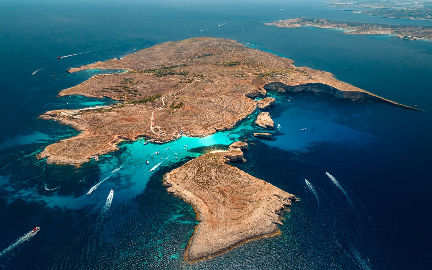 Comino Island in Malta