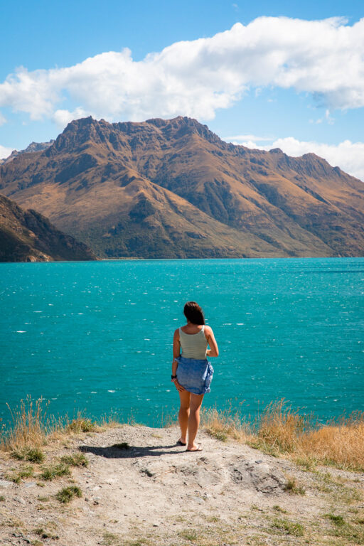 Girl in Queenstown, New Zealand