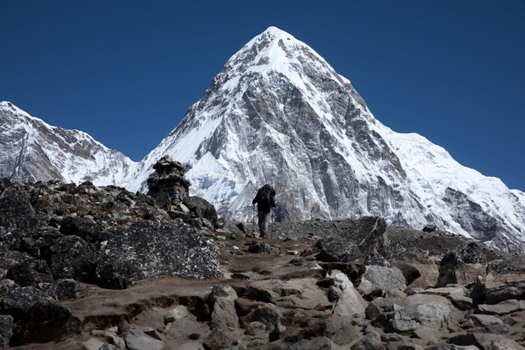 Mt Pumori From the Everest Base Camp Trek