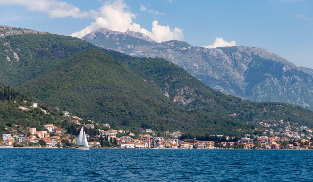 Coastal bays of Montenegro