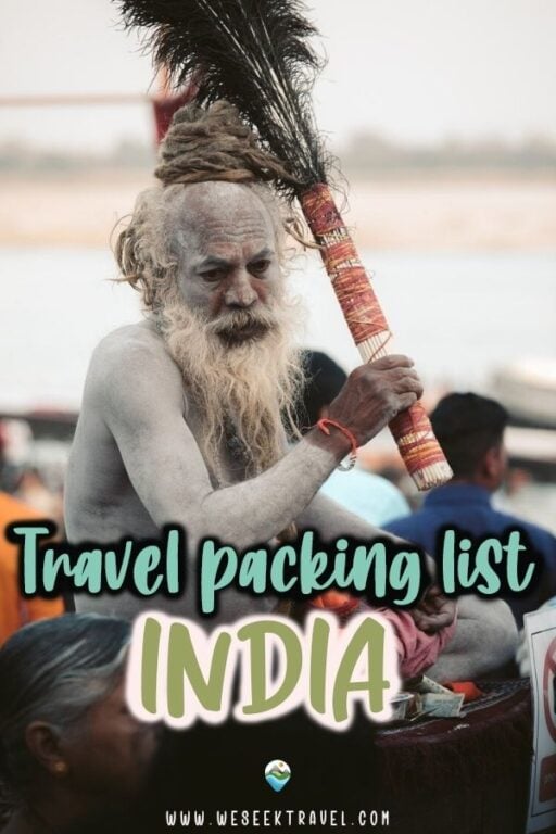 TRAVEL PACKING LIST FOR INDIA