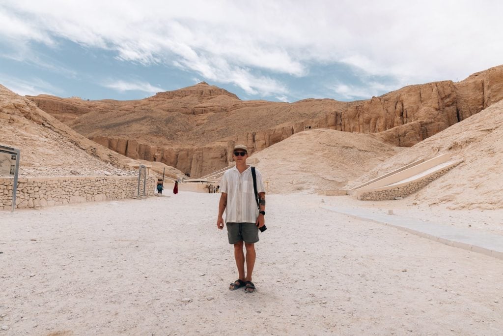 Visiting the Valley of the Kings in Egypt