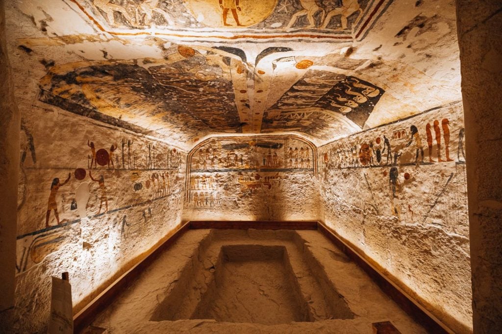 Tomb in the Valley of the Kings