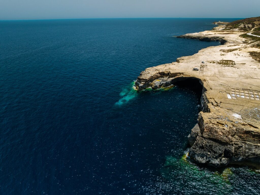 Cathedral Cave on Gozo's North Coast