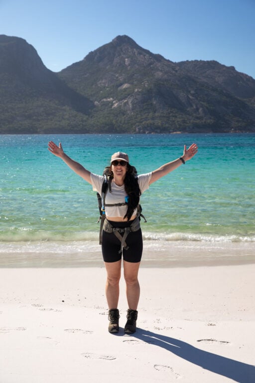 HIKING THE FREYCINET PENINSULA CIRCUIT, WINEGLASS BAY CAMPSITE, THINGS TO DO IN FREYCINET NATIONAL PARK