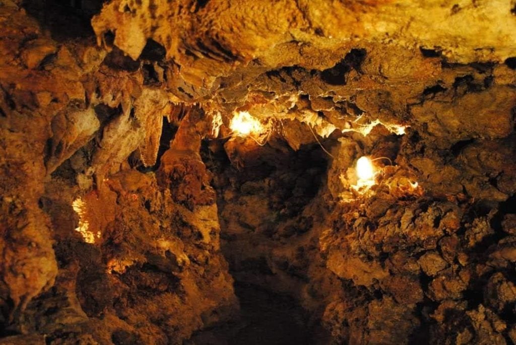 Xerri's Grotto cave stalagmites in Malta